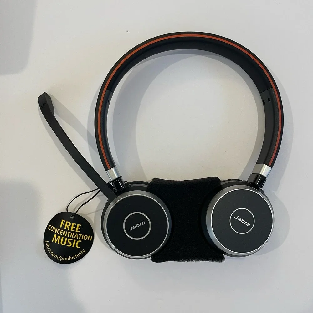 Jabra Evolve 65 MS Stereo Wireless Bluetooth Headset w/ Protective Case HSC018W